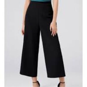 Express Black Wide-Leg Pants Black Size 4